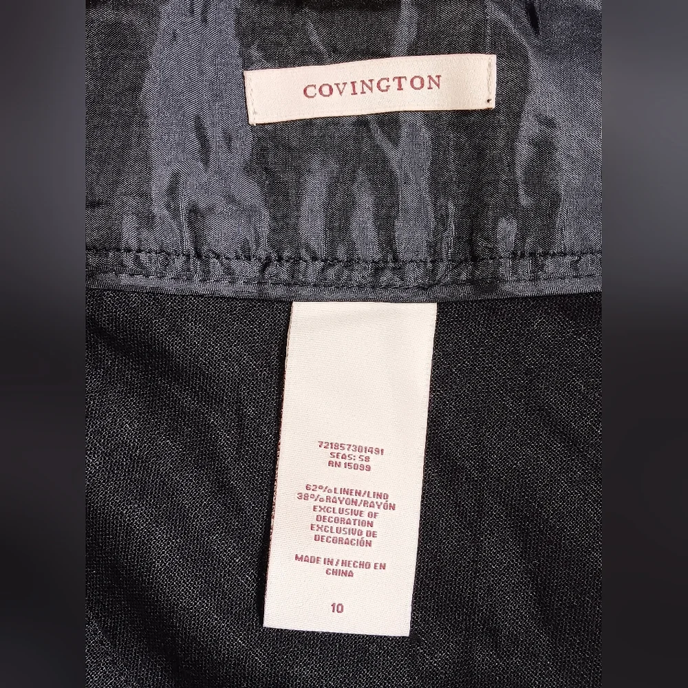 #41 Black Embroidered Skirt ! - Picture 5 of 5